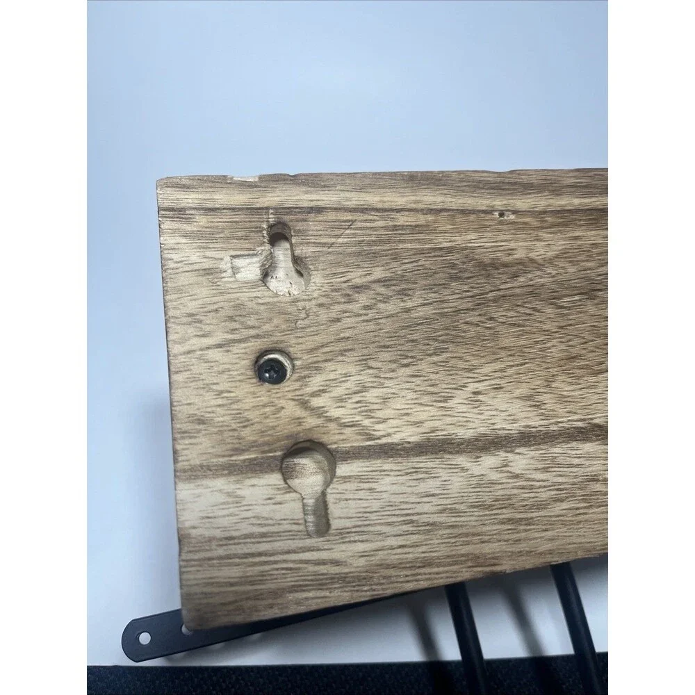 Wood Wall Jewelry Shelf. Look At Description In Photos.